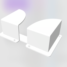 supporto tv decodificatore arancia gadget 3d print model - Mito3D