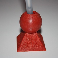 suporte-lápis de cor gadget secretaria 3d print model - Mito3D
