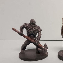 supportless orc skelly game games wargame undead tabletop skellies skeleton rpg ork dungeons dragons dnd 28mm 3d print model - Mito3D