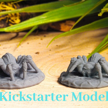 supportless spider - kickstarter test model game 28mm cave creature dnd miniature dungeon fantasy insect mini miniatures pathfinder rpg tabletop gaming wargaming toy 3d print model - Mito3D