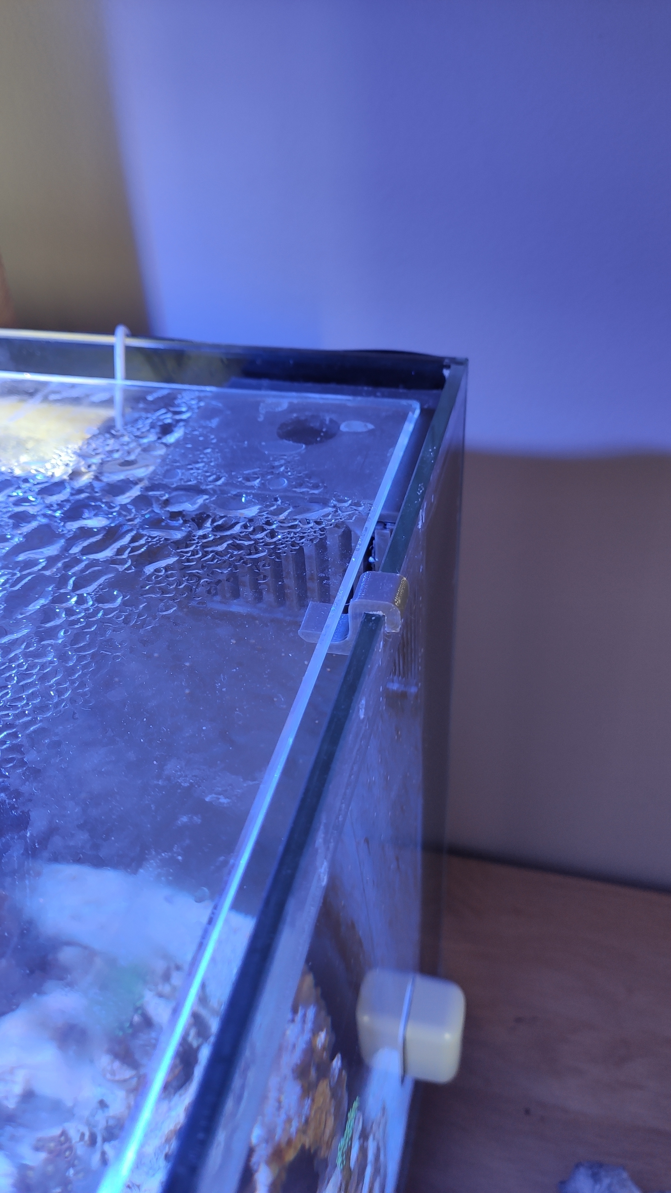 apoia vítrea certo aquário suporte janelas 3D print model - Mito3D