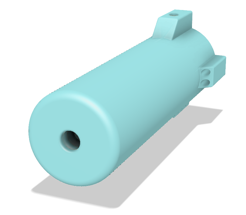 supressor kit g cm16 Corsário 1 cqb airsoft silenciador 3D print model - Mito3D