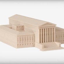 supreme court building Architektur Akademie cass gilbert Lehrplan Bildung Regierung Judikative lernen 3d print model - Mito3D