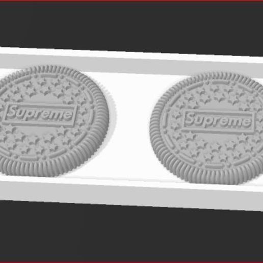 suprema de oreo molde la herramienta supremo el moho galleta 3D print model - Mito3D