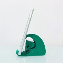 surf phone stand holder surfer sea wave blue 3d print model - Mito3D