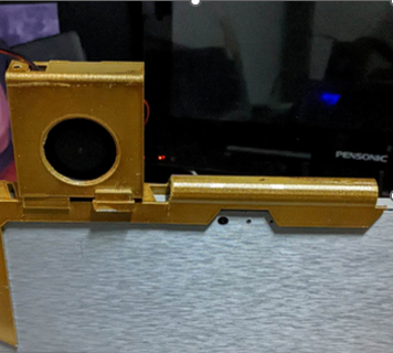 surface pro3 fan pen attachment pro laptop cooler holder 3d print model - Mito3D