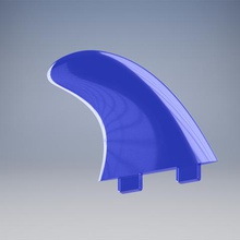 surfboard fin various surfing spare part repair 3d print model - Mito3D
