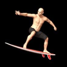 surfeur garçon 4 3d print model - Mito3D
