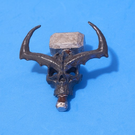 surtur cráneo del martillo de thor ragnarok art la película proposición thors hammer criaturas 3D print model - Mito3D