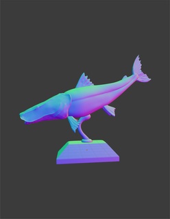 surubi ganimet çeşitli nehir balık tahsil edilebilir hayvanlar 3d print model - Mito3D