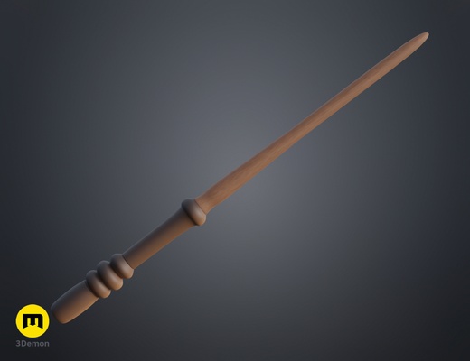 susan bones wand - harry potter magic fantazy hogwarts cosplay magician wizard book movie 3d print model - Mito3D