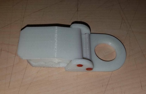 Hosenträger Clip freecad völlig druckbar Zubehör 3d print model - Mito3D