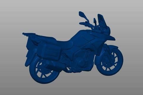Susuki strom Kunst Motorrad 3d print model - Mito3D
