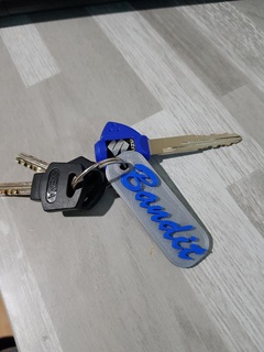 suzuki bandit key chain bike keychain motorcycle motobike ring keychains 3d print model - Mito3D