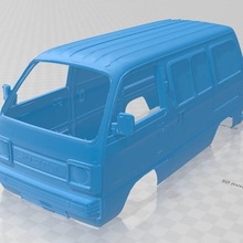 suzuki carry stampabile corpo van gioco la trasportare slot scalextric shell rc radio il monitoraggio auto hobby tamiya miniz 1-10 1-32 1-18 1-24 1-14 1-12 3d print model - Mito3D