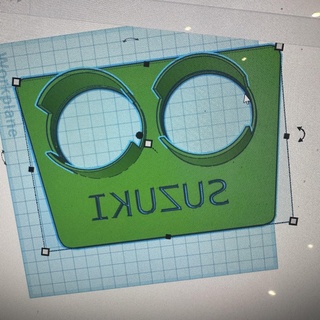 suzuki esküd yardımcı Vitara Fincan sahipleri bardak tutucular kutular 3d print model - Mito3D