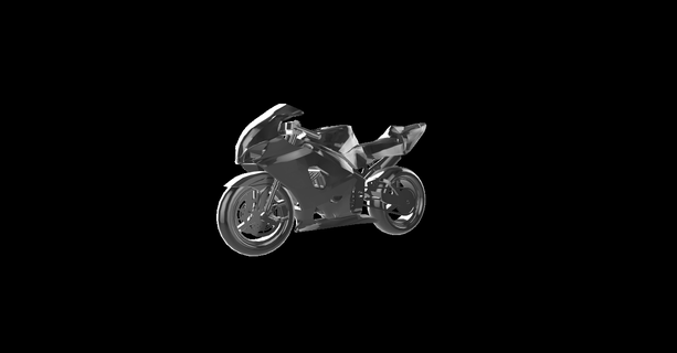 Suzuki gs5 moto Motorrad Motor Fahrrad le la motorrad 3d print model - Mito3D