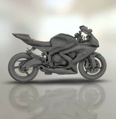 suzuki gsx r 750 chispa chispear 2011 moto motocicleta bicicleta motor two wheeled vehículo motociclista deporte turbo coche turismo helicóptero 3d print model - Mito3D