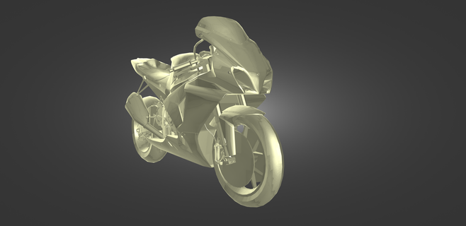 suzuki gsx r1000 bicicleta moto motocicleta vehículo ruedas motociclista deporte moto pandilla proscrito angeles retro 3d print model - Mito3D