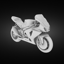 Suzuki gsx r1 motocicleta 3d print model - Mito3D