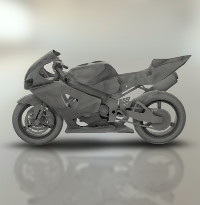 suzuki gsxr 1000 2003 gsx moto motosiklet bisiklet motor two wheeled araç bisikletçi spor turbo roadster helikopter 3d print model - Mito3D