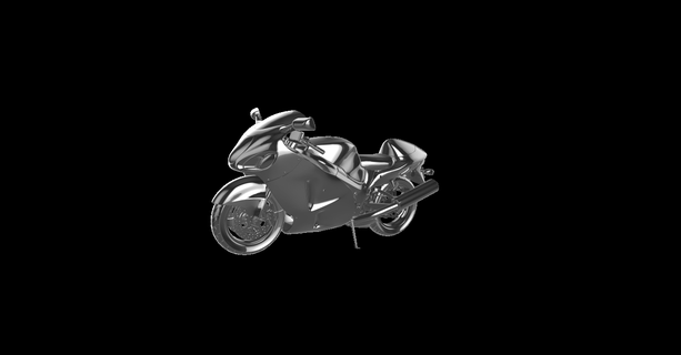 suzuki hayabusa moto motocicleta motor bicicleta motorrad 3d print model - Mito3D