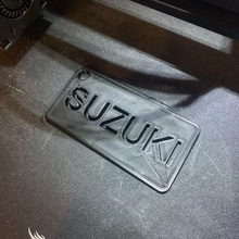 Suzuki chave anel chaves porta vau carro prática deco 3d print model - Mito3D