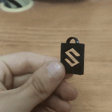 suzuki keychain 3d print model - Mito3D