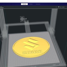 suzuki logo vari 3d print model - Mito3D