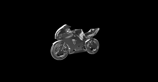 Suzuki g5x moto Motorrad Motor Fahrrad le la motorrad 3d print model - Mito3D