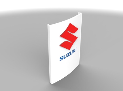 suzuki heykel logo 3d print model - Mito3D