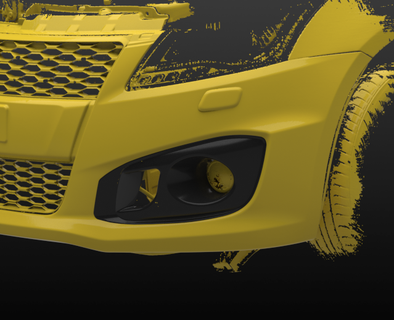 suzuki swift sport brake cooling ducts performance 3d print model - Mito3D