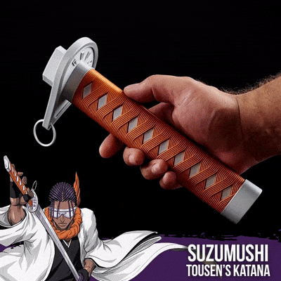 suzumushi tos 's katana blanqueador juego anime cosplay juguete espada bancos shikai extensión colapsando ichigo comenzar 3d print model - Mito3D