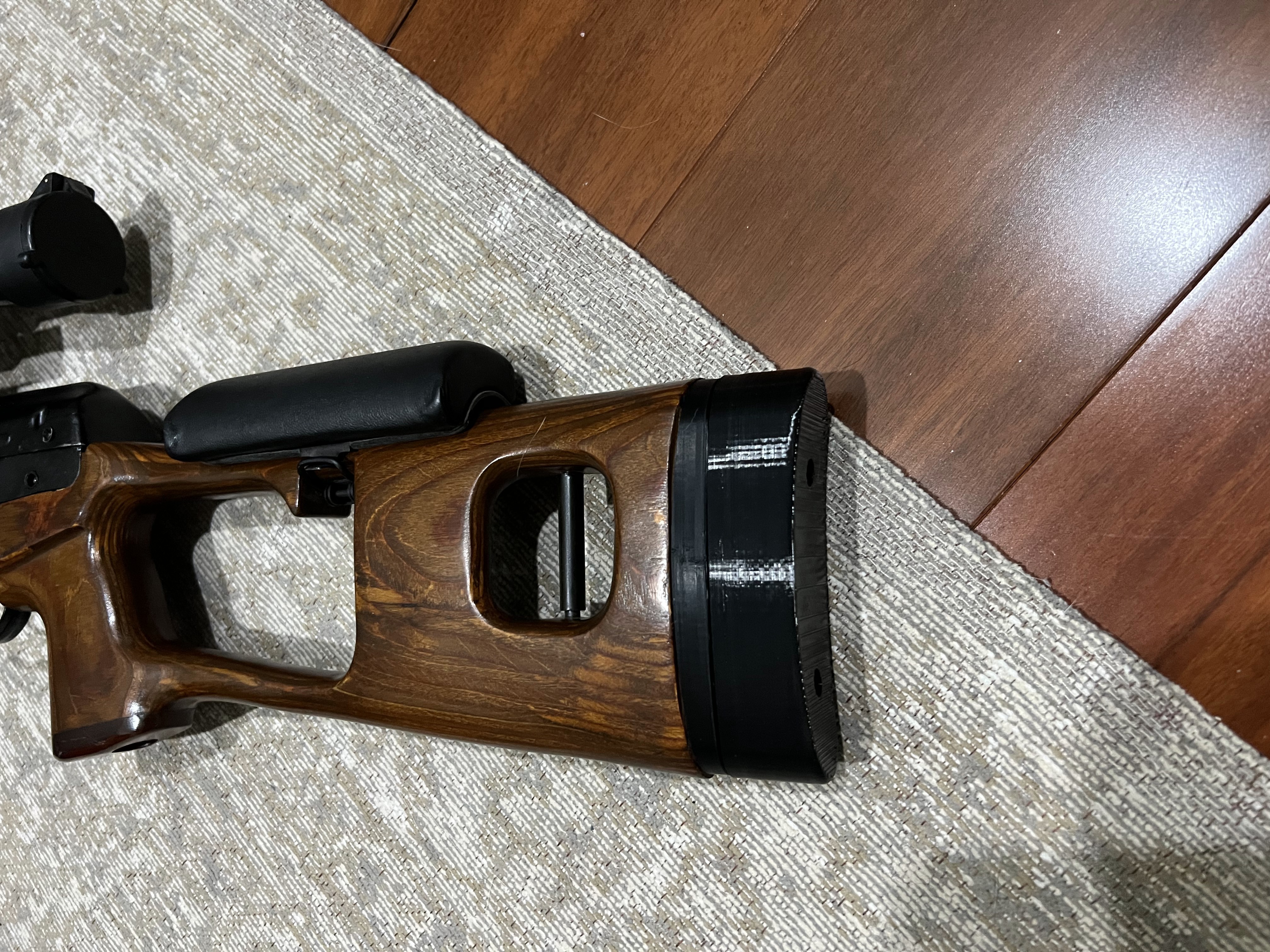 svd Dragunov ndm 86 esteso calciolo pistole 3D print model - Mito3D