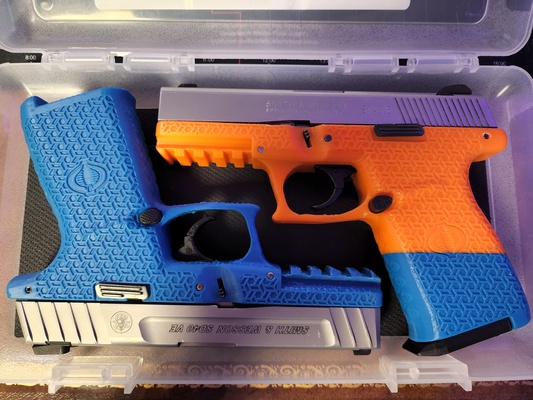 sw40 cobra brinquedo airsoft manequim diversão pistola jogos réplica 3d print model - Mito3D