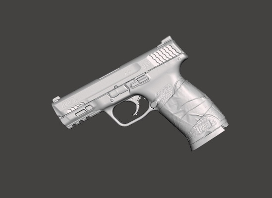 sw mp 45 2 0 réel taille 3d analyse smith wesson 20 mp45 mp9 forgeron 9 g19 g17 p320 p10 kydex étui 3d print model - Mito3D