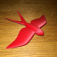 swallow bird animals 3d print model - Mito3D
