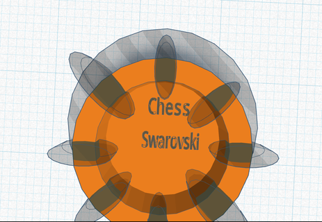 swarovski rook chess 3d print model - Mito3D
