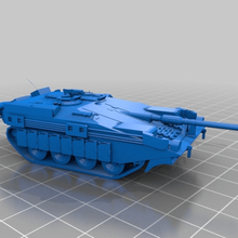 swedish s-tank stridsvagn 103 1-100 game vehicles military model asshole 3d print model - Mito3D