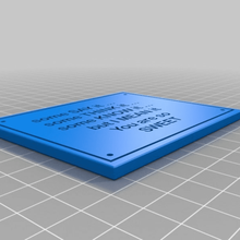 sweet plaque custom quote quotes signs_logos 3d print model - Mito3D