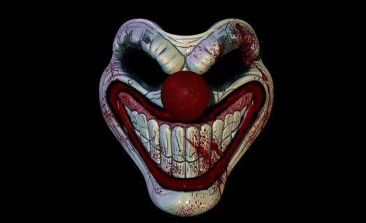 sweet tooth mask version 1 tooht twisted metal airsoft cosplay halloween horror fun 3d print model - Mito3D