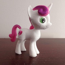 sweetiebelle mlp poney jeu mon peu 3d print model - Mito3D