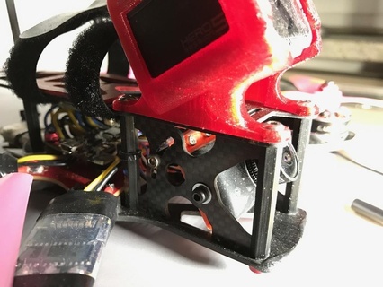 veloce 2 piastra posteriore 5 6 impulserc alieno telaio runcam swift2 veicoli distanza controllo 3d print model - Mito3D