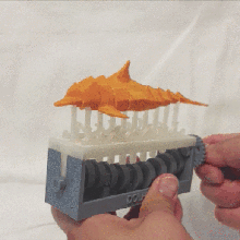 schwimmen Delphin gadget dolphin - Spielzeug wave kinetische 3d print model - Mito3D