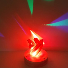 swirl lamp home household lampshade led holder light lighting 3d print model - Mito3D