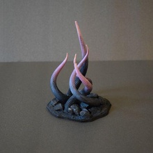 swirly tentacles ruin game warhammer slaanesh tentacle animal alien sculpture 3d print model - Mito3D