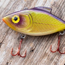 swiss army rattler - 65mm lure fishing sinking floating suspending artificial bait lipless crank 3d print model - Mito3D