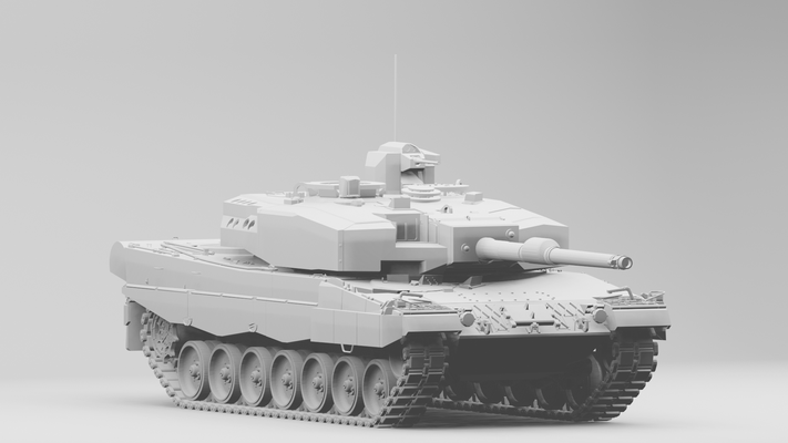 suíço pz 87 we jogos panzer pz87 leopardo tanque militares exército 1 35 adereços modelos realista sci fi guerra tampo mesa 15mm 28mm 56mm 3d print model - Mito3D