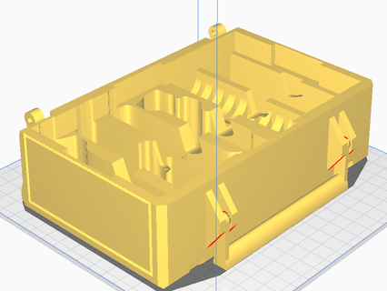Schalter Box kompakt 3d print model - Mito3D