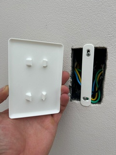 interruptor cobrir bainha prato elétrico caixa placa frontal luz receptáculo substituição partes tampa decora 3d print model - Mito3D